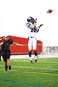 Senior wide receiver Rob Bambini set three school records this past season. // COURTESY OF CURRY ATHLETICS //