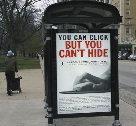 The RIAA wants to scare you into buying music legally. // PHOTO BY http://www.flickr.com/photos/swanksalot/1621179/sizes/m/in/photostream/ //