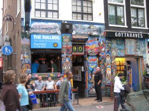 One of the many coffee shops in Amsterdam. // PHOTO BY TERRAZO // creative commons