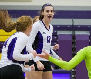 Curry's Nicole Rice was among the many players who helped the Colonels sweep their tri-tournament last week. // PHOTO COURTESY OF CURRY ATHLETICS.